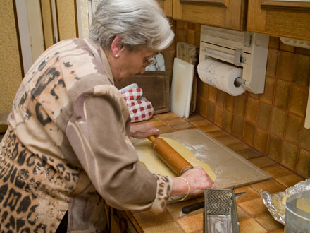 Pâte à pâté étalée